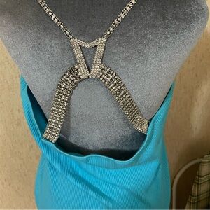 Sexy back evening top.  Carina XL